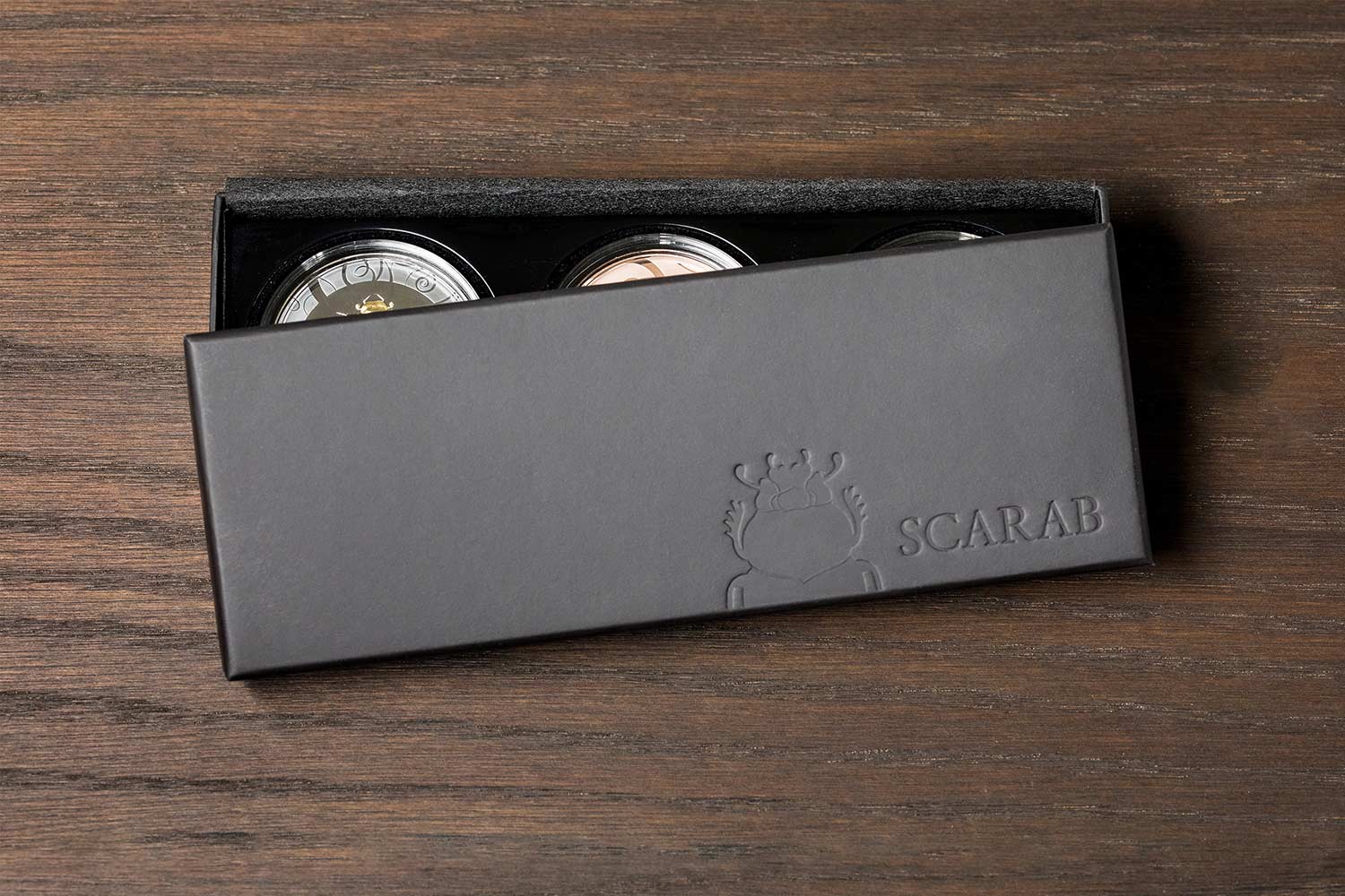 Scarab Collection - Set 1/3 (Silber, 3 x 1 oz) Scarab Collection - Set 1/3 (Silber, 3 x 1 oz)